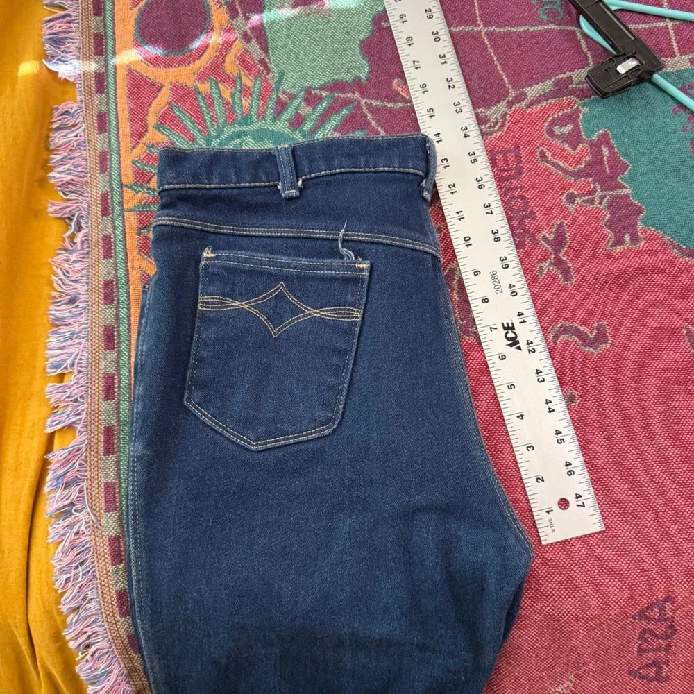 Vintage Levis 205-2019 blue Tab Jeans Mens 38x32 Straight Leg Made in USA
